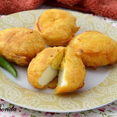 Egg Bonda 3  Pc