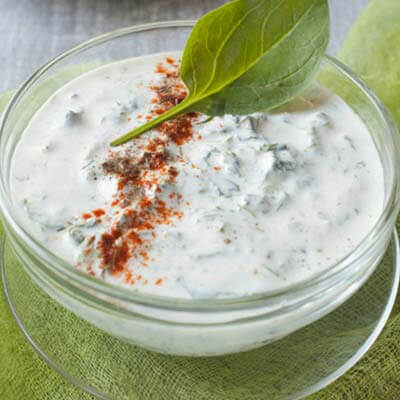 Spinach Raita