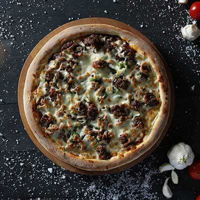 Plain Meat Pizza