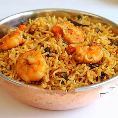 Prawns Biryani