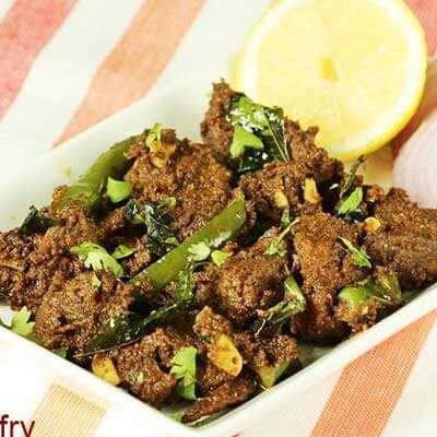 Mutton Fry (South Indian Style )