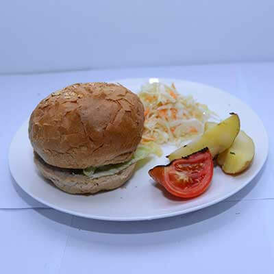 Mushroom Burger (392 Calories)