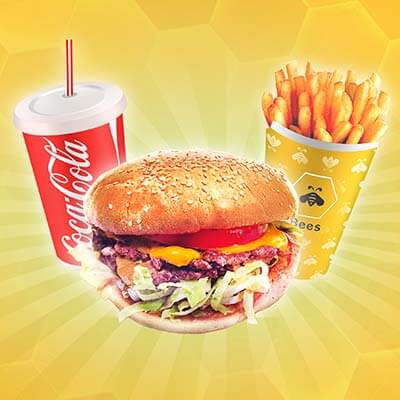 Double Bee Burger Meal