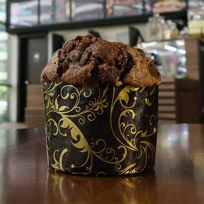 Double chocolate Muffin