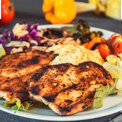 Beef or Chicken Steak
