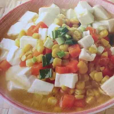 Gold Corn Boiled Tofu