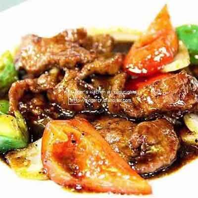 Shredded Beef with Green Pepper