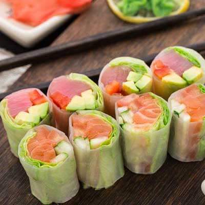 Harumaki Salmon