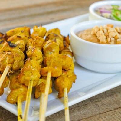 Satay Chicken 