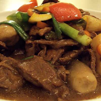 Beef In Oyster Sauce