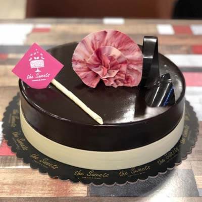 Dark Chocolate Flavored Cake 15 Person (Large)