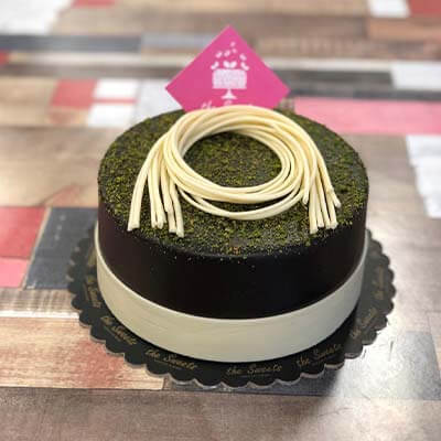 Dark Chocolate Flavored Cake 6 Person (Small)