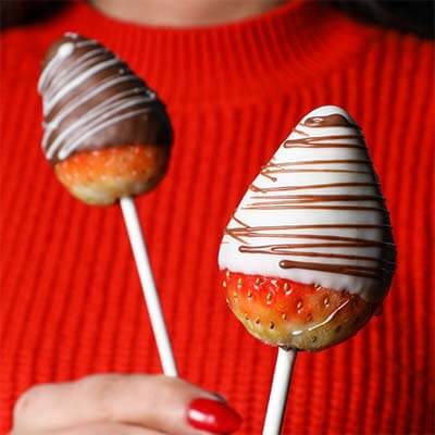 Chocolate Strawberries - 3 pieces