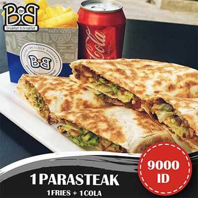 1 Parasteak + 1 Fries + 1 Cola