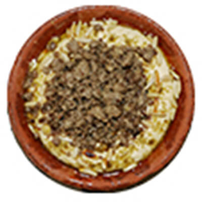 Hummus with Meat