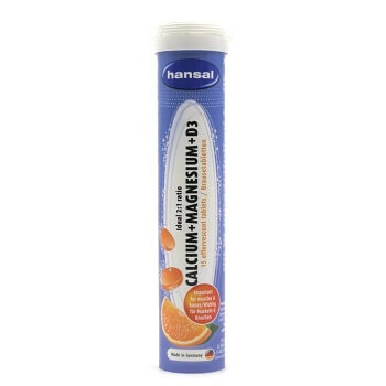 Calcium + Magnesium + D3 15 Effervescent Tablets _ hansal