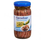 Carrefour Long Anchovy Fillets 100g