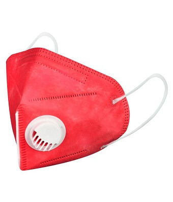 Face Mask KN-95 Red
