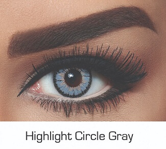 High Light Circle Gray 13 _ Bella color Lens