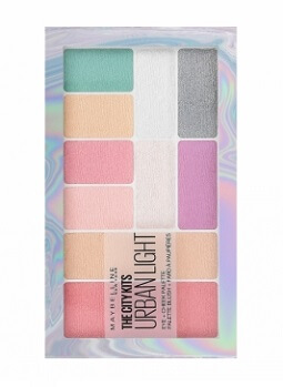 The City Kits Urban Light Eye + Cheek Palette 12gr _ MAYBELLINE NEW YORK