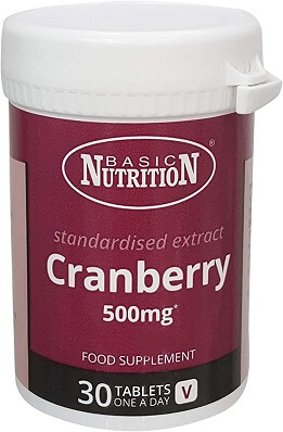 Basic Nutrition Cranberry 5,000 mg 30 Tablets