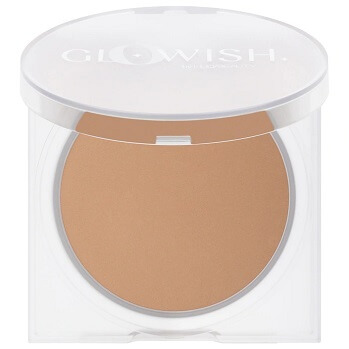 Luminous Pressed Powder 10gr 04 Light Medium _ GLOWISH by HUDABEAUTY