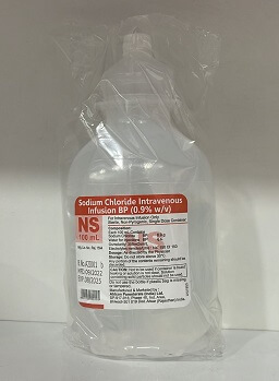 Sodium Chloride I.V Infusion BP (0.9%) 100ml