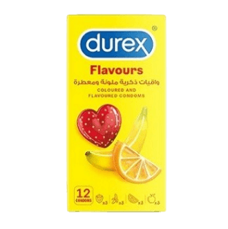 Flavors Colored and Flavored 12 Condoms _ Durex