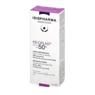 Keloplast Scars Spf50+ Repairing cream for Irritated and Damaged Skin 40ml _ ISISPHARMA
