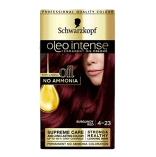 Oleo Intense 4-23 Burgundy Red Permanent No Ammonia Coloration _ Schwarzkopf