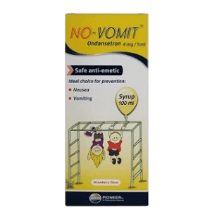 No-Vomit 4 mg / 5 ml 100ml Syrup _ Pioneer