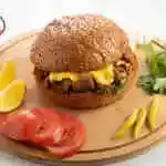 Meat Tantuni Burger With Cheese