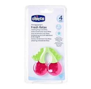 Fresh Relax Cherry Teething Ring _ Chicco