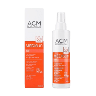 MEDISUN Spray Spf50+ for Adults and Children All Skin Types 200ml _ ACM