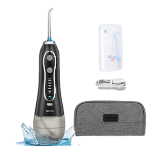 H2oFloss HF-6 Cordless Oral Irrigator Black