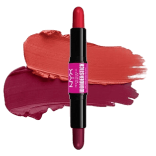 Wonder Stick Dual-Ended Cream Blush Stick 04 DEEP MAGENTA + GINGER 2×4g _ NYX PROFESSIONAL MAKEUP