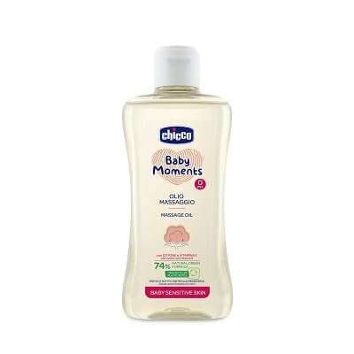 Baby Moments Massage Oil 200ml - Chicco