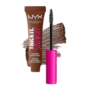 Thick it Stick it Thickening Brow Mascara with Hair-Like Fibers 03 AUBURN 7ml _ NYX