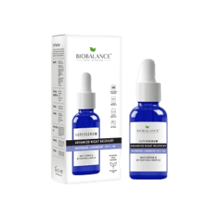 Advanced Night Recovery (Resveratrol + Ceramide NP + Vit C + HA) Super Serum 30ml _ BIOBALANCE