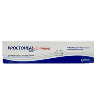 Proctoheal Ointment (Lidocaine Hydrochloride & Fluocinolone Acetonide) 15gr _ Dar Aldawa