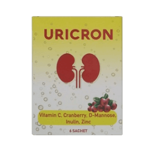 Uricon Vitamin C , Cranberry , D-Mannose , Inulin , Zinc (6) Sachets