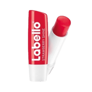 Strawberry Shine Lip Balm with Natural Oils and Shea Butter _ Labello