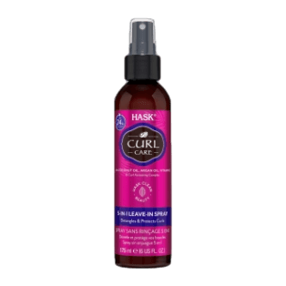 Curl Care 5-in-1 Leave-in Spray with coconut Oil , Argan Oil , Vitamin E 175ml _ HASK
