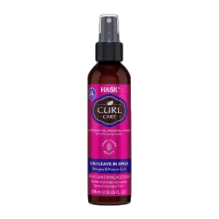 Curl Care 5-in-1 Leave-in Spray with coconut Oil , Argan Oil , Vitamin E 175ml _ HASK