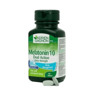 Melatonin 10 Dual Action 40 Tab _ Adrien Gagnon 