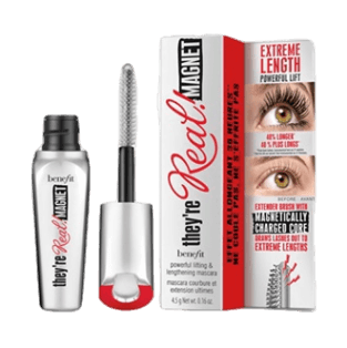 They're Real Magnet Powerful Lifting & Lengthening Mini Mascara SUPERCHARGED BLACK 4.5gr _ benefit