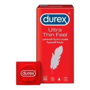 Ultra Feel Thin 12 Condoms  _ Durex