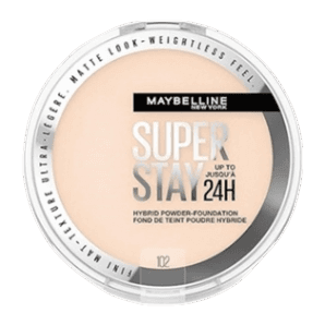 Super Stay Up To 24H Hybrid Powder-Foundation (102) 6gr _ MAYBELLINE NEW YORK