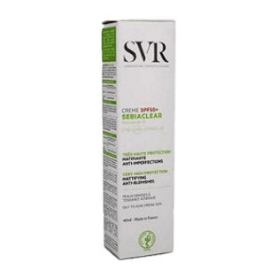 Sebiaclear Cream Spf50+ Mattifying Anti-Blemishes 40ml _ SVR
