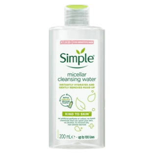 Kind to Skin Micellar Cleansing Water 200ml _ Simple